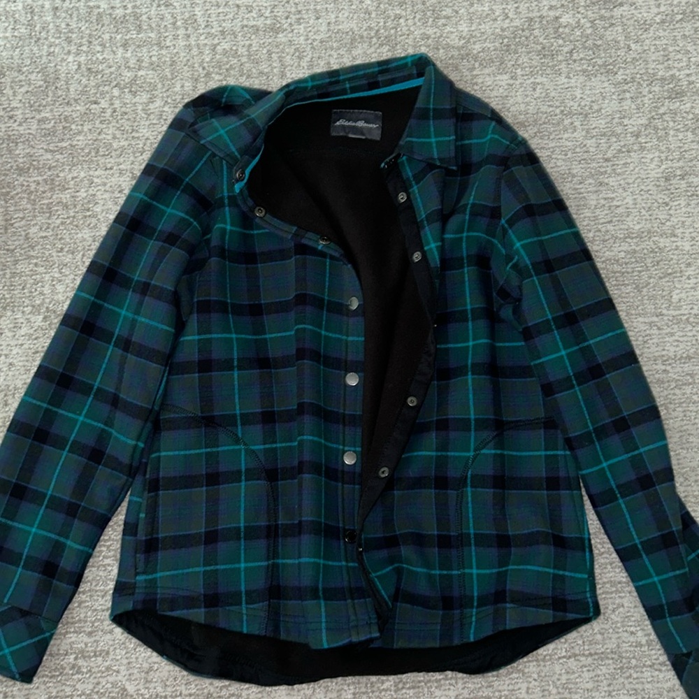 Eddie Bauer fleece-lined jacket